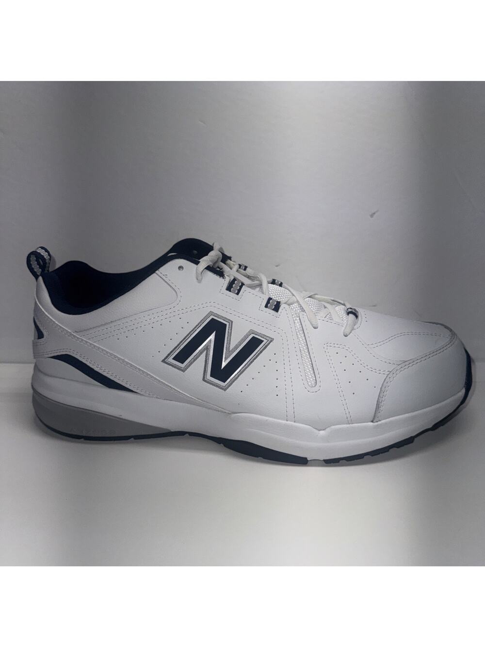 New Size 16 6E (Extra Extra Wide) New Balance - MX608WN5 White / Blue Walking